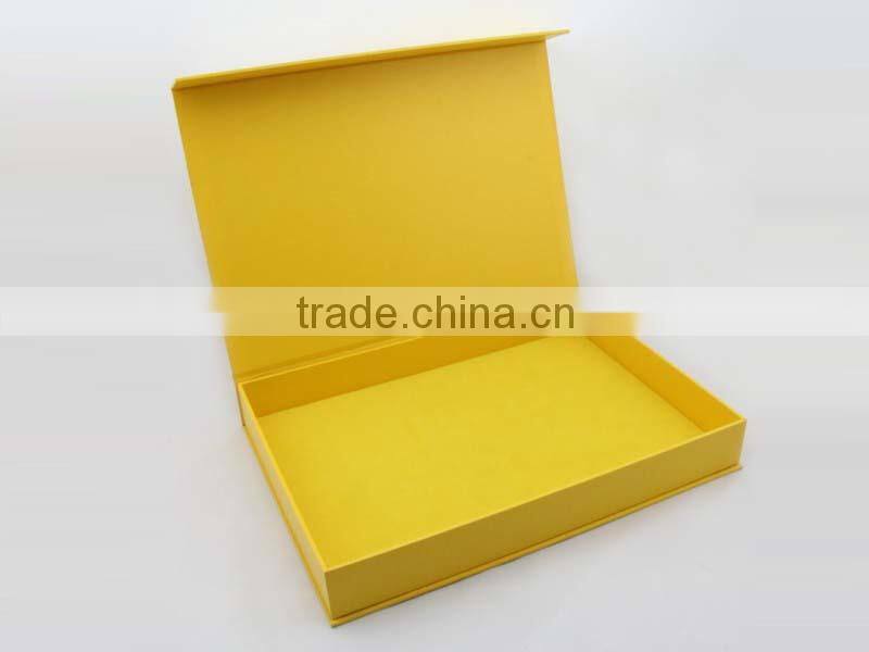 High quality clamshell box with magnetic closure scarf box , Accept OEM / ODM order