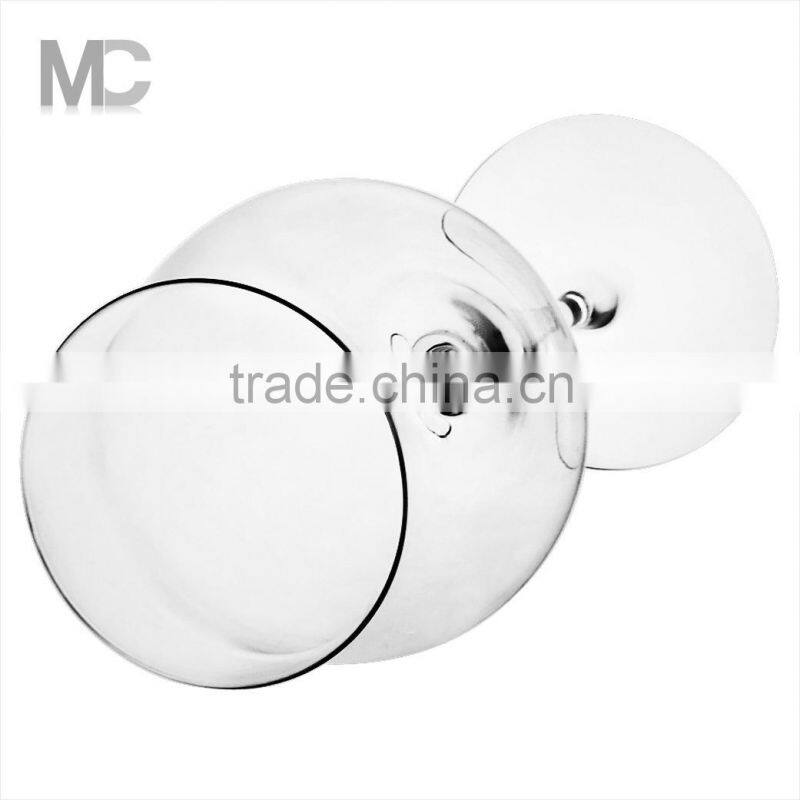 Wholesale Unique Wide Mouth Tulip Shaped Long Stem Wine Glass