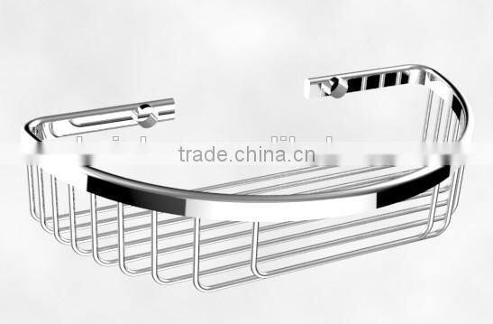 Stainless steel bathroom basket