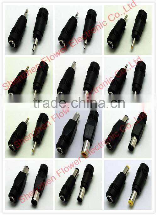 5pcs/set Universal Notebook DC Power Adapter DC JACK DC Socket DC Plug for power adaptor