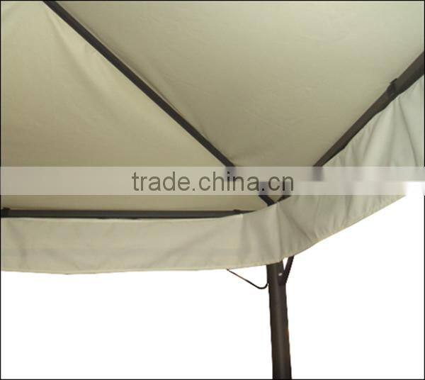 Elegant design garden gazebo with uv resistance cover