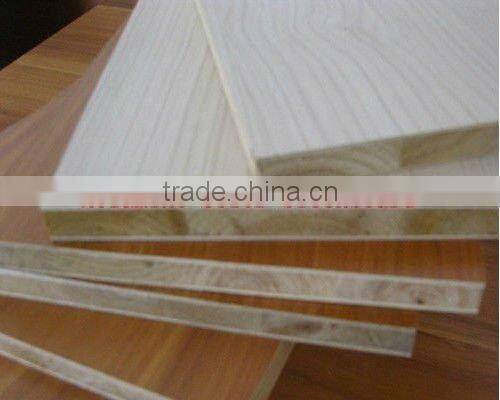 19mm blockboard melamine bingtangor okoume faced