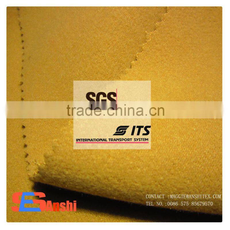 TR Polyester rayon spandex Brushed fabric for wool melton fabric