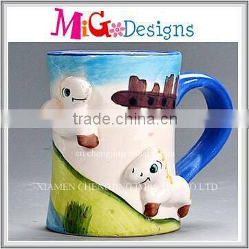 fashion design OEM design welcome thin porcelain mug