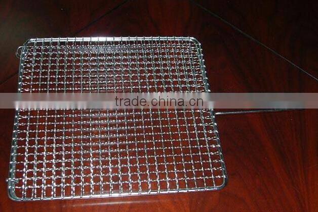 Barbecue grill wire mesh/crimped wire mesh