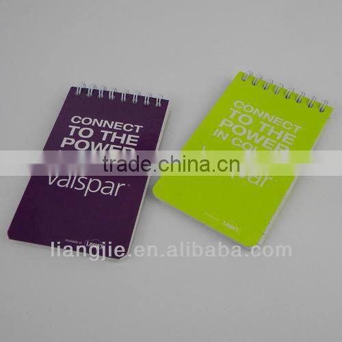 Hot Sell Mini Love Shaped Spiral Note Pad for Promotion