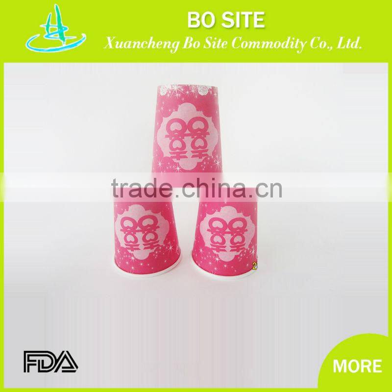 Low price 10oz 80.5x56.45x110mm cup stock paper board