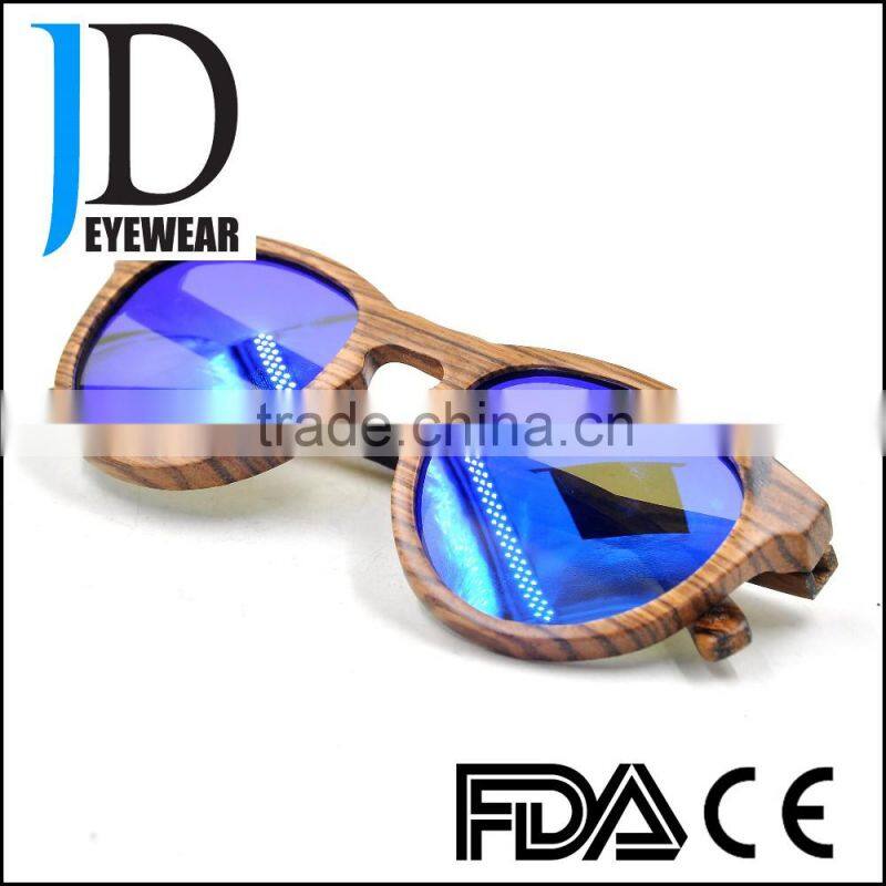 Hot Sell handmade OEM brand logo Wooden bamboo sunglasses