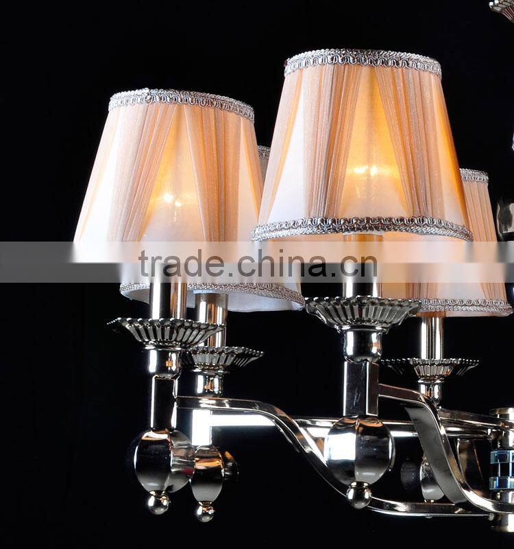 Big Elegant and atmosphere iron chandelier with 8 lights