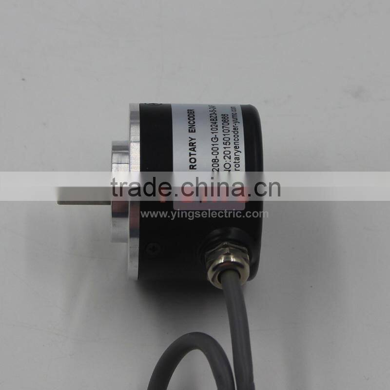 ISC5208 1025ppr CNC system MachineSolid shaft encoder optical price incremental rotary encoder