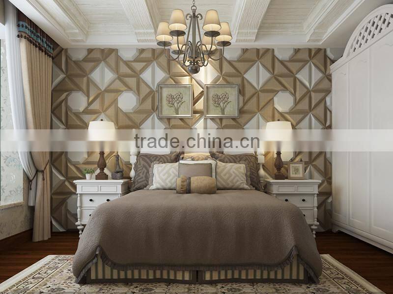 2015 china manufacturer wholesale faux leather Household 3d soft leather wall panel