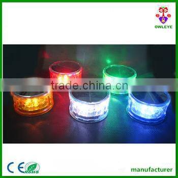 solar power car led emergency magnet beacon lights