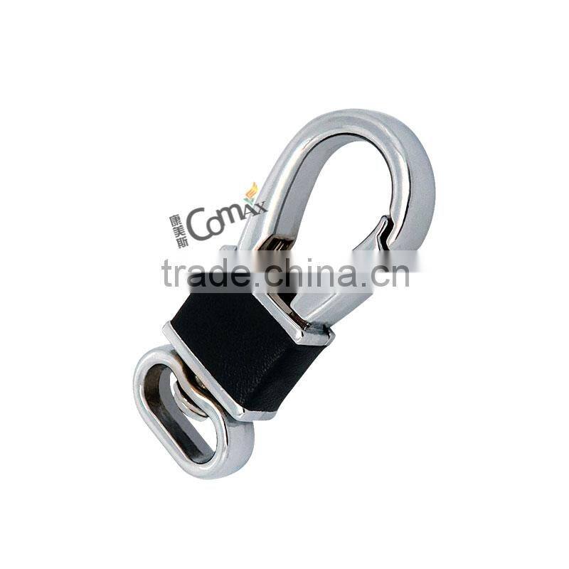 Fashion Hot Sale Chrome Metal Snap Hook For Car Key Chain