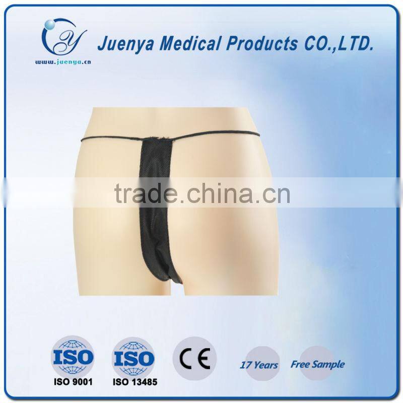 Disposable non-woven SPA underwear G-string