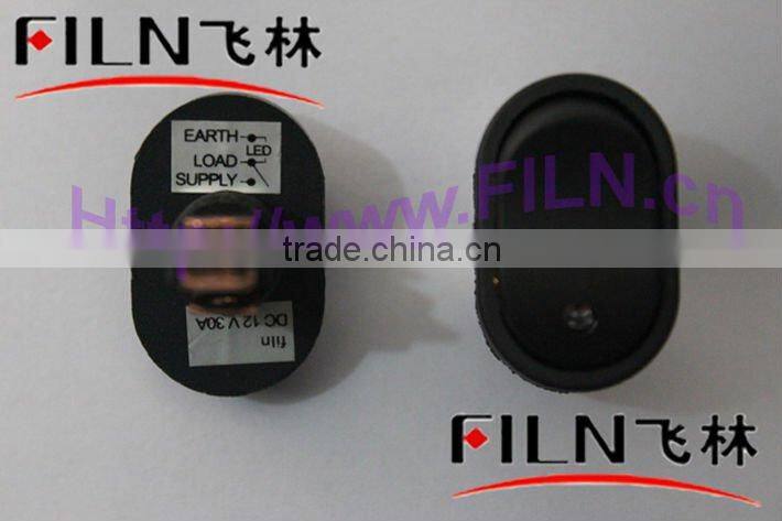 ASW-20D Automobile Rocker switch with LED indicator from factory