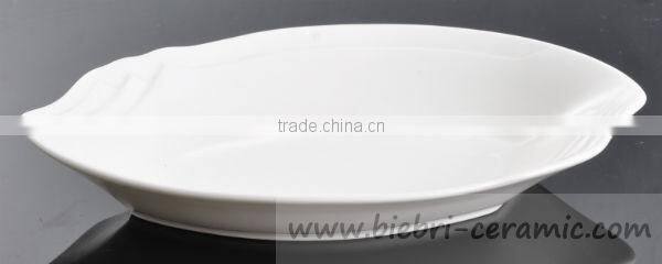 13 inch Irregular Shape Salad Dessert Pasta Dinner Soup Food Serving Ceramic Porcelain Bowls Hotel Restaurant Wholesale