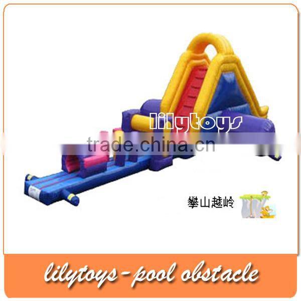inflatable water sport toys, commercial obstacle course, durable inflatable water obstacles for sale