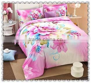 2016 High quality fabric 100% polyester fabric printing bedding home textile fabric