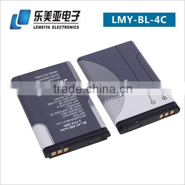 Standard Original Quality Low Price Rechargeable BL-4C Mobile Phone Battery for Nokia 1325 2650 3108 6100 6131 6260 7270