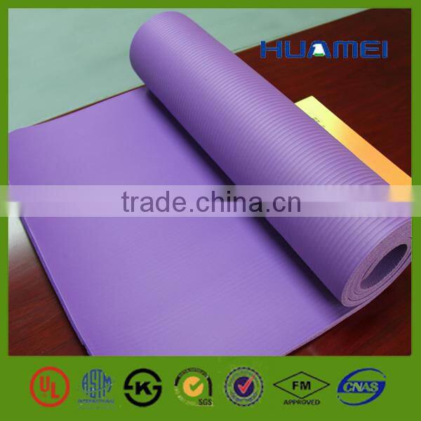 Fashionable NBR foam Yoga Mat with strap