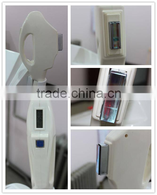 3 handle 1800w Multifunctional hair removal ipl/rf/tattoo remover laser