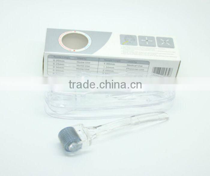 micro derma needle roller/micro needling skin nurse system/192 titanium needles dermaroller/look for distributor