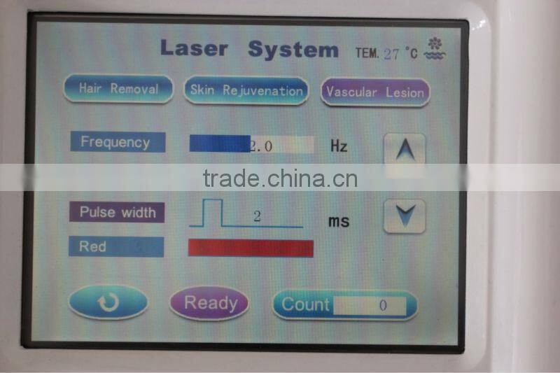 2012professional laser hair tattoo removal machine P003