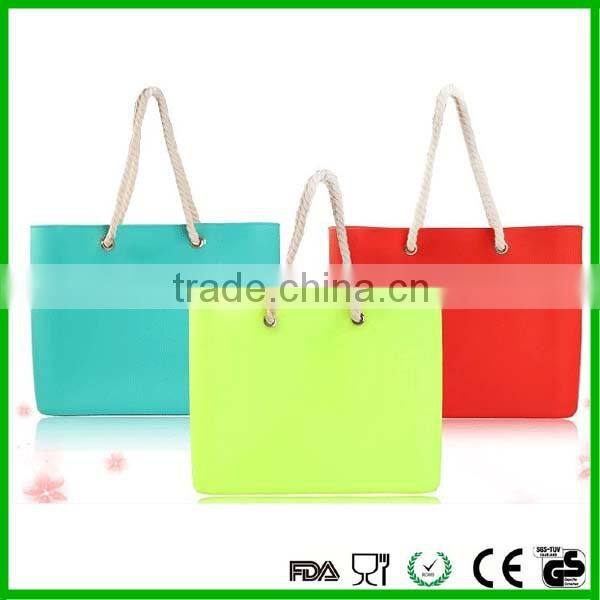 Promotion Packable beach bag with print pattern