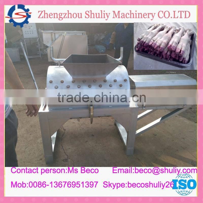 Professional sheep feet dehair machine 008613676951397