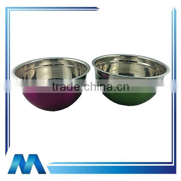 high quality mixing stainless steel salad bowl