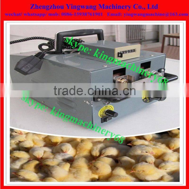 chicken beak cutting machine