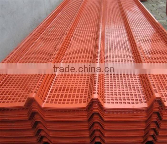wind proofing fence/Winds or Dust Nets(perforated metal mesh manufacturing)