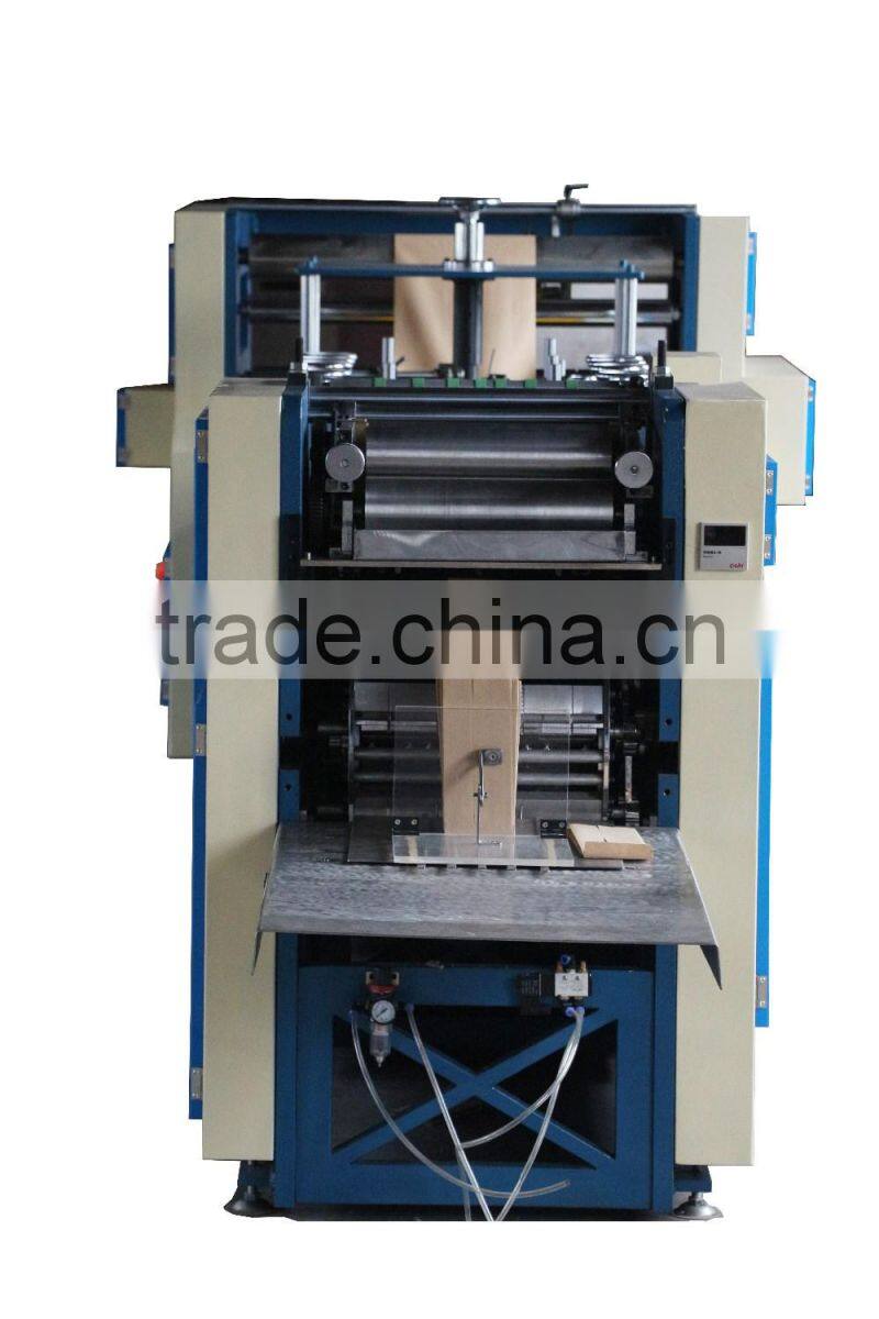 Paper bag making machine price, 380 pointed bottom bag machine/automatic bag making machine