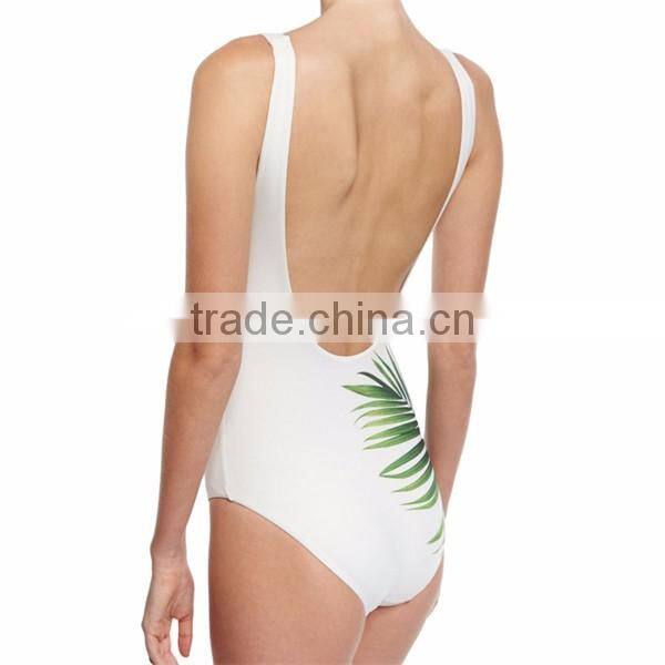 2017 one- piece girls bathing wear