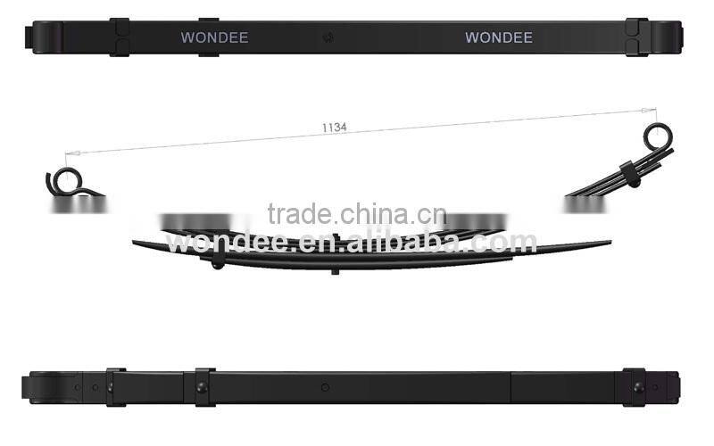 TH P60/8/3 China OEM Truck Parts Pickup Leaf Spring