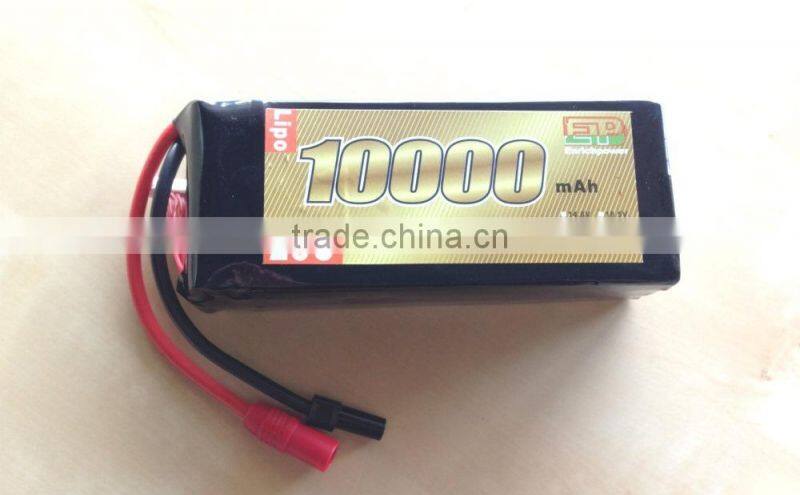 10000mAh 22.2V 25C rc lipo battery for Multirotor UAV