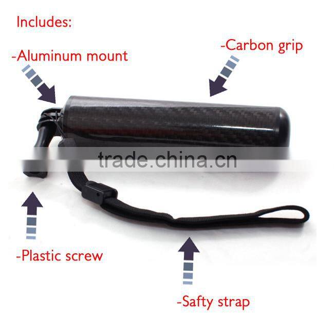 Carbon material GoPros float handgrip Go Pro grips