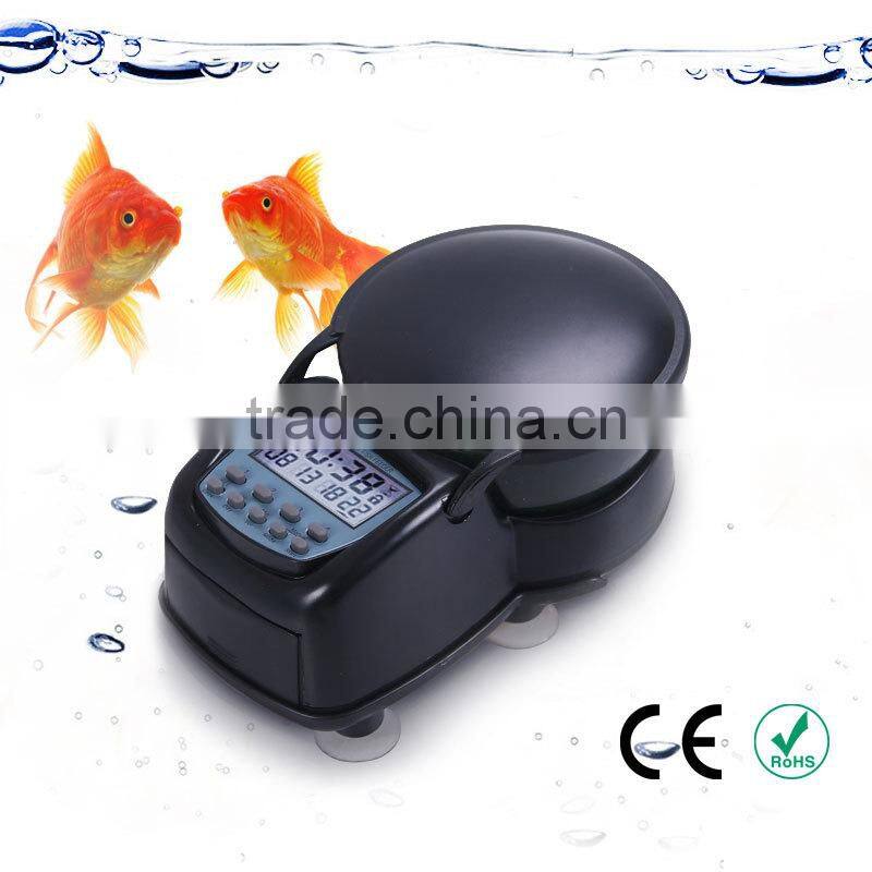 Household automatic fish feeder aquarium