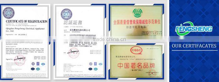 ISO industrial exhaust axial fan