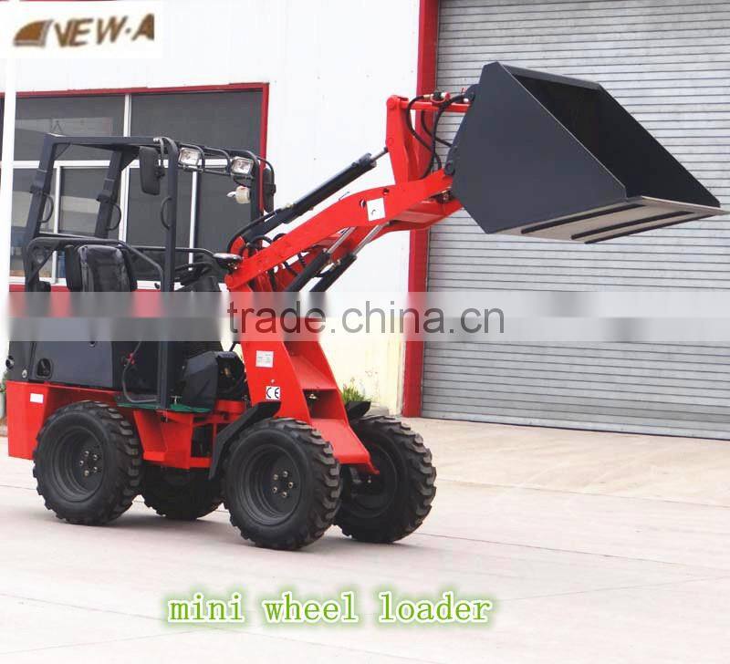 Latest China Mini skid steers 4WD Mini Loaders