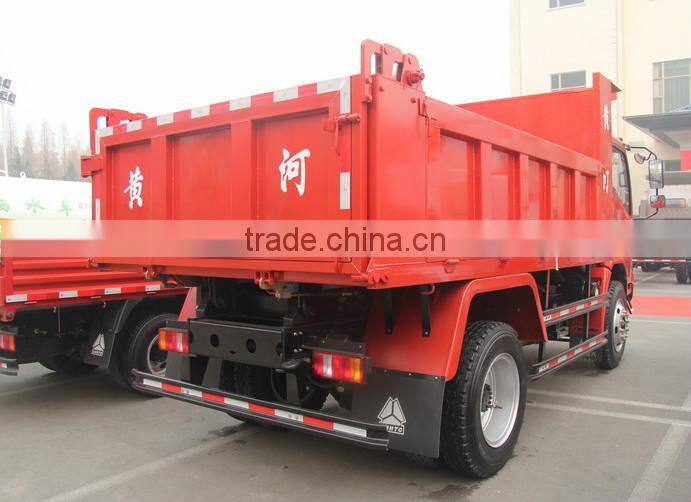 Marca china Sinotruk 115hp new condition self-discharging truck