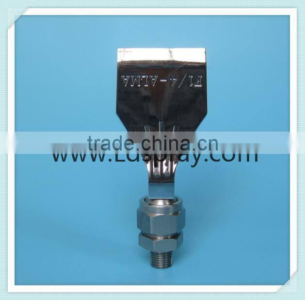 Stainless steel SS or brass adjustable head spray nozzle