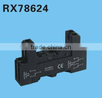 HEIGHT Hot Sale RX78624 Relay Socket /5 pin Relay Socket/Relay base with High Quality Factory Price
