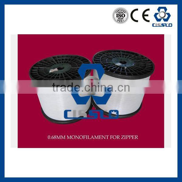 PET ZIPPER MONOFILAMENT SILICONE OIL