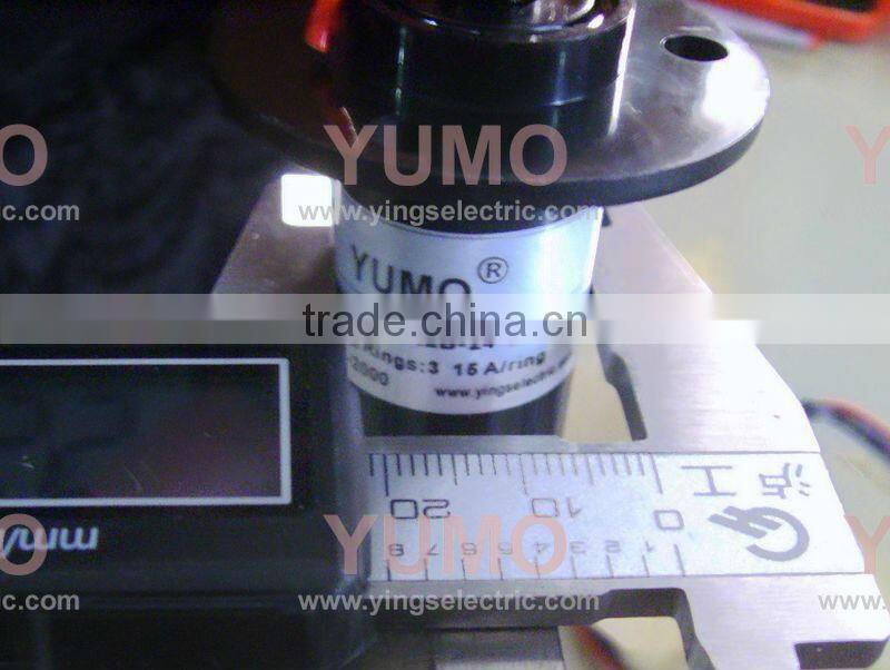 Capsule Slip rings 22mm 3*15A 3 Conductors B type