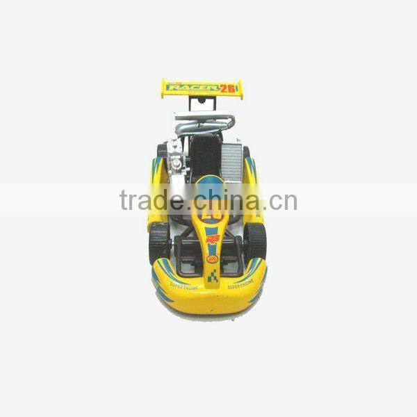 pull back function die cast mini go kart