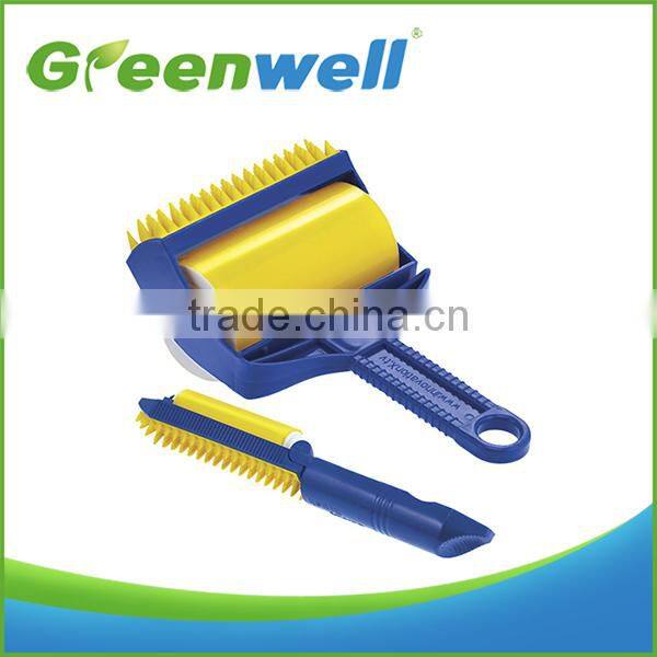 Various transports acceptable High quality mini size washable remover resuable sticky lint roller linter roller for russian