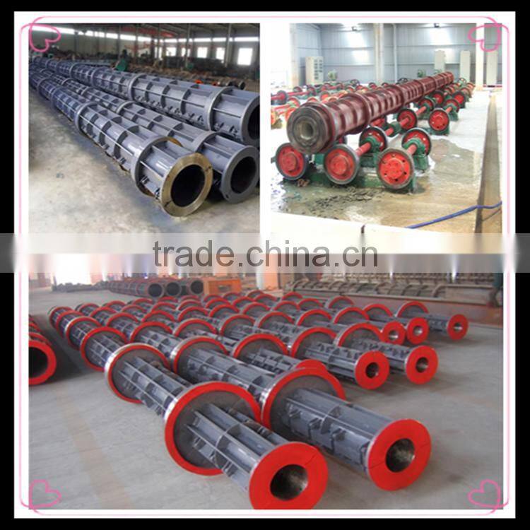 CICQ hot sale length 7m-18m concrete pole in Nigeria.
