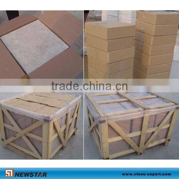 polished walnut travertine