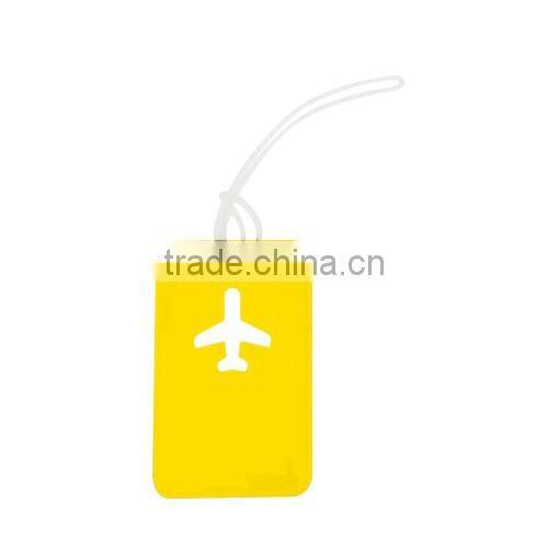 Custom PVC plastic Luggage tag